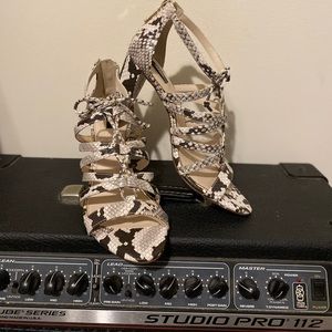 Alfani Prima Snakeskin Heels